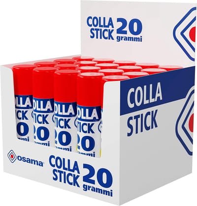 Extra sterke lijmstift - doos van 20 stuks - ideaal voor school, kantoor en knutselen - kindvriendelijk en duurzaam