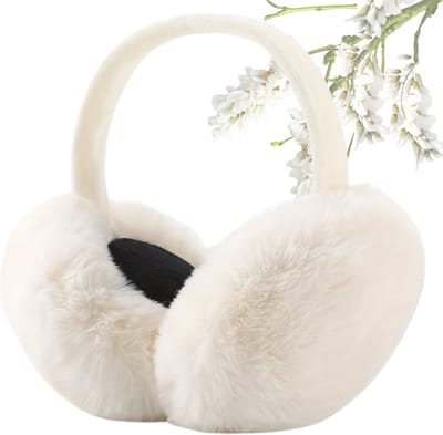 Nivard Oorverwarmers - Winter Earmuffs - Oorwarmers - Ear Warmers - Dames & Heren - Volwassenen - Wit