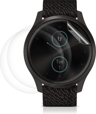 kwmobile 3x screenprotector geschikt voor Garmin vivomove Style - Beschermende folie voor fitnesstracker