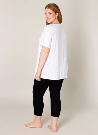 BASE LEVEL CURVY Audrey Legging - Black - maat 5(58/60)
