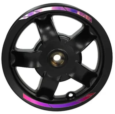 Piaggio Zip Stickerset - Velg Stickers - Roze/Paars Cameleon