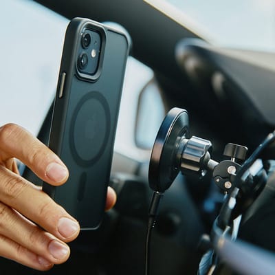 Wireless Carmount: Draadloze Oplader - Snel smartphone opladen - telefoonhouder voor auto