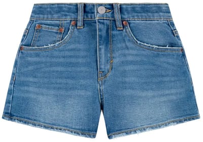 Levi´s ® Kids Mini Mom Korte Jeans Blauw 12 Years Meisje