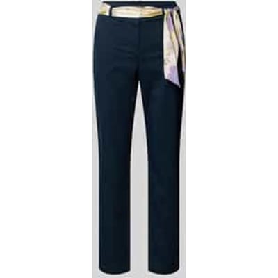 Slim fit chino met viscose