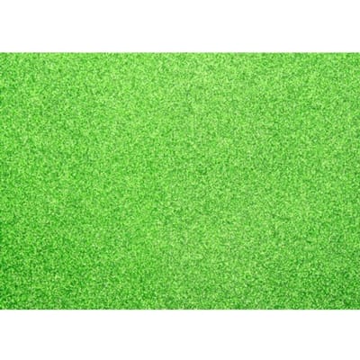 Kangaro glitterkarton, formaat 50 x 70 cm., kleur gras groen