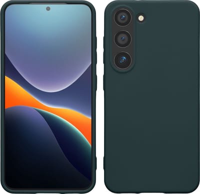 kwmobile telefoonhoesje geschikt voor Samsung Galaxy S23 - Hoesje voor smartphone - Back cover in leisteen