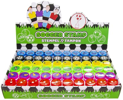 Duckiez stempels Voetbal - 60 stuks