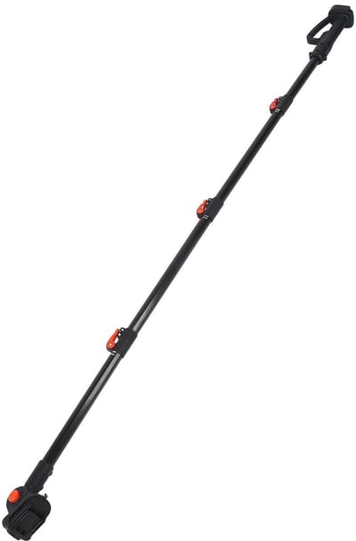 Dailygoods - Telescopische verlengstang - Accu snoeischaar - Lichtgewicht aluminium - 3-in-1 systeem - Ideaal voor tuinonderhoud - Tot 1,83 meter in t...