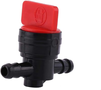 Universele Brandstofkraan voor Motoren, Plastic Afsluitklep 1/4 Inline, Geschikt voor Moto's en Gemotoriseerde Fietsen met 6mm Slang