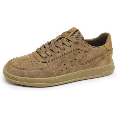 Mode Suede Leer Heren Oxford Schoenen Britse Stijl Casual Schoenen Klassieke Tenis Masculino Outdoor Skateboard Schoenen Sneakers 44 brown