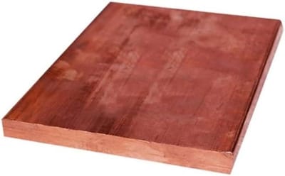 Koperen Koellichaam - Warmtegeleider Blok - Component Koeling - Pure Rode Koper - 50x50x5mm 2 stuks - Koperkleurig