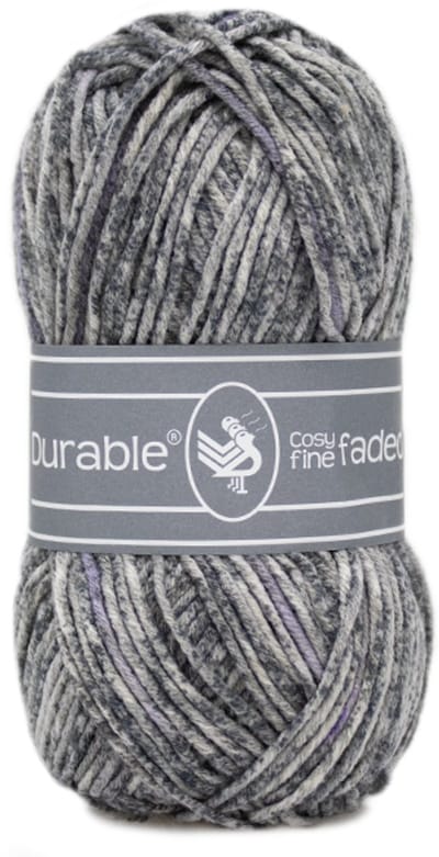 Durable Cosy Fine Faded - 2237 Charcoal