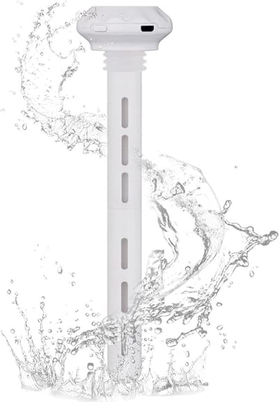 Luchtbevochtiger - Koude mist - Reizen en bureau - Werkt met waterfles - 6x6x6 cm - Wit