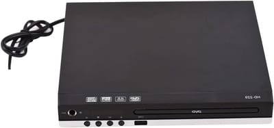 Home DVD-speler - Digitale mediaspeler - Films kijken - HD AV-uitgang - Compact ontwerp - Zwart