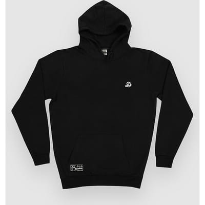 The Dudes D Classic Heavyweight Hoodie zwart