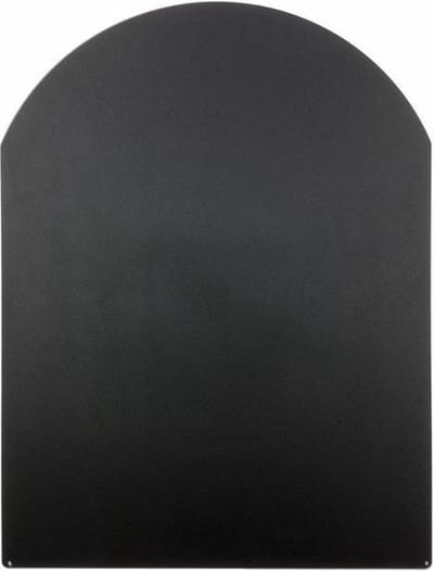 Vloerplaat Houtkachel - Zwart Staal - 600x800mm - Tot 600° - 2mm gepoedercoat staal