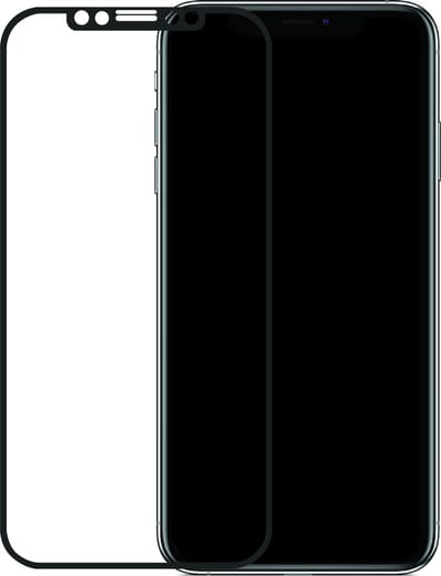 Mobilize Screenprotector geschikt voor Apple iPhone XS Max Glazen | Mobilize Premium Screenprotector - Case Friendly - Zwart