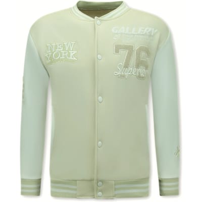 Baseball Jack Heren - Varsity Jacket - 902 - Beige