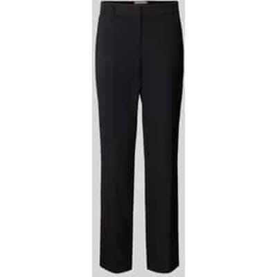broek met persplooien en achterzak