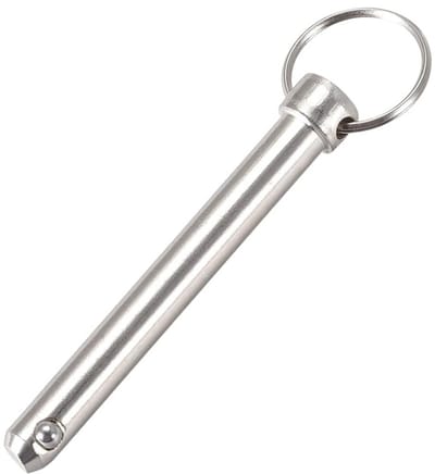 Snelle Ontgrendelingspennen 10mm x 80mm van Koolstofstaal - Ideaal voor Scheepsbouw, Bootaccessoires en Maritieme Toepassingen