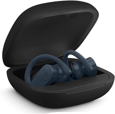Oplaadcase Koptelefoon - Oplader Doos - Oortjes Opladen - Veilige Batterij Bescherming - 7.7 x 7.7 cm - Blauw