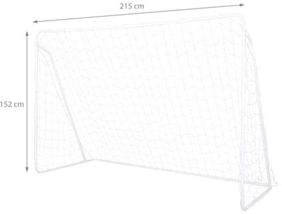 Nils NT8215 Serie - Voetbalnet - 215 x 152 x 76 cm - Weerbestendig - Met Klipsen