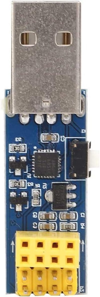 WiFi Module Adapter - Downloadaccessoire Seriële Adapter - Firmware Upgraden - Automatisch Downloadcircuit - 3.3V / 5V - Blauw