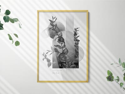 Coloray Gouden Fotolijst - Gouden Fotolijst Voor Aan De Muur - 70x100 cm - Poster Lijst - Goud Fotolijst - Elegante Fotolijst - Fotolijst Voor Kantoor - Decoratieve Fotolijst - Fotolijst Modern Design