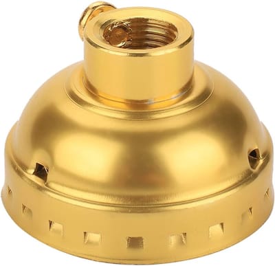 Vintage Lampenvoet met E27 Fitting, Elegante Design voor Thuis, Keuken en Bar met Trekschakelaar en Gouden Afwerking