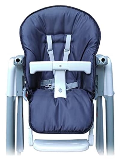Zitkussen Vervanging Hoes voor Kinderstoelen - Waterdichte Babystoel Hoes in Grafiet