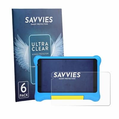 Savvies - Screenprotector voor Gleeso TK707 7" - Folie Beschermfolie transparant 6 Stuks