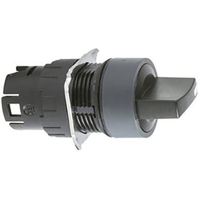 Schneider Electric ZB6AD27 ZB6AD27 Frontelement voor keuzeschakelaar 3 inbouwplaatsen 1 x 45 ° 1 stuk(s) Piece