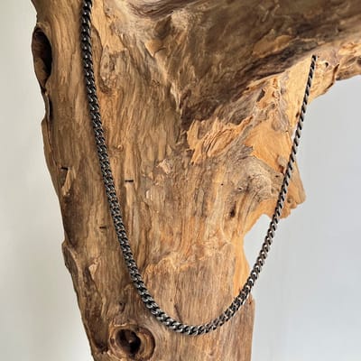 FlowJewels - Wolf-Men - schakelketting - stainless steel - grof - 60cm.FlowJewels -