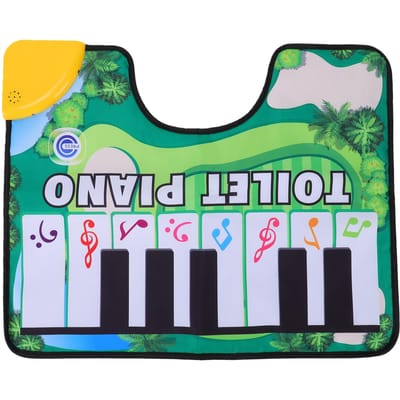 Toilet Piano Mat 24x19 Inch 3 Modi Grappige Vloer Piano Mat Antislip Geluidskleed