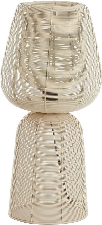 Light & Living Tafellamp Aboso - Wit - Ø24cm - Modern