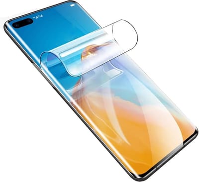 DrPhone HG - Zachte Nano Hydro Screenprotector - Verbetering Tempered Glass Schermfolie - Voor Huawei P40 - 0.2mm - Volledige Dekking