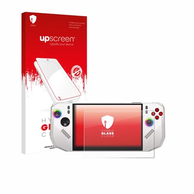 upscreen - Screenprotector voor MSI Claw A8 BZ2EM - Folie Beschermfolie Beschermglas transparant