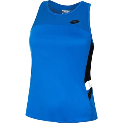 Lotto Squadra III Tanktop Dames-Blauw,Zwart