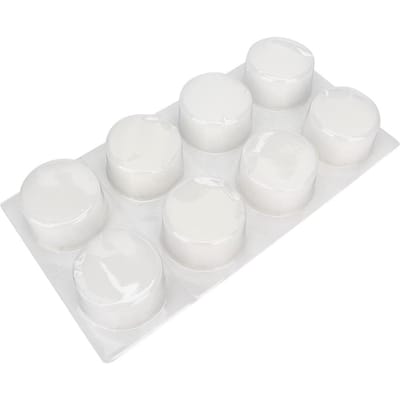 Aiguille de Tatouage Jetable Embout Mousse Tête d'Aiguille Tasse de Nettoyage Accessoire de Tatouage white