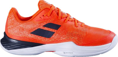 Babolat JET MACH 3 CLAY MEN - Tennisschoenen - Rood / Wit - Heren