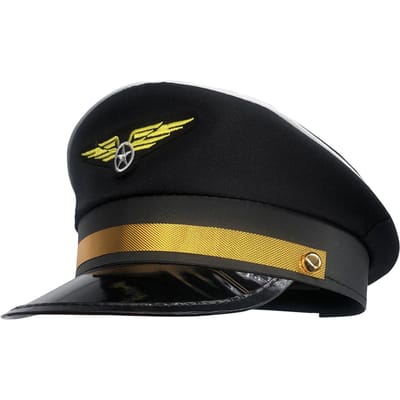Dames Pilotenmuts Vintage Luchtvaartpet Verstelbare Vliegpetten Voor Reizen Feest Cosplay Zwarte Marineblauwe Petten