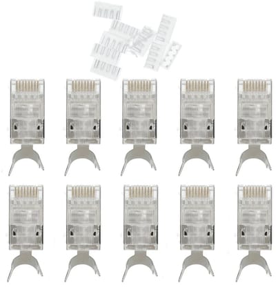 EMhub RJ45 connector CAT7 shielded per 10 stuks