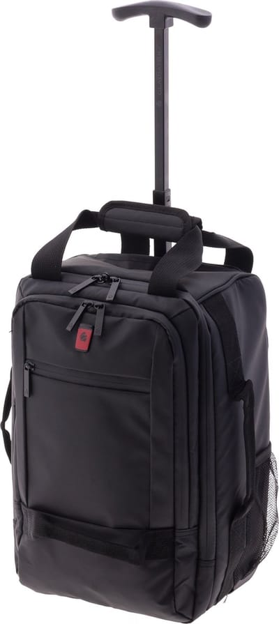 Gladiator Polar Kleine Handbagage Laptop Rugzak Trolley - 40*25*20 cm - 14 inch Laptopvak - Zwart