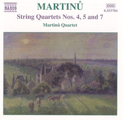 Martinu Quartet - Martinů: String Quartets Nos 4, 5 And 7 (CD)