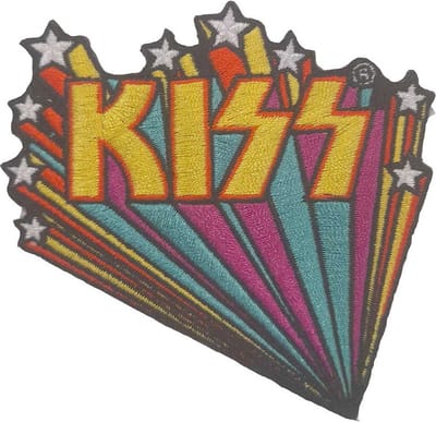 Kiss - Star Banners Patch - Multicolours