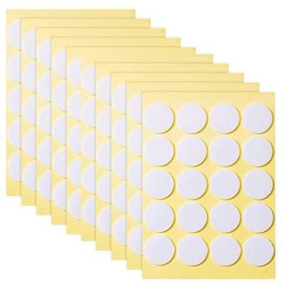 200 Stuks Hittebestendige Dubbelzijdige Kaarslontstickers voor Doe-Het-Zelf Kaarsen