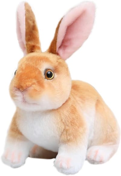 Pluche Paashaas Knuffelbeest voor Kinderen - Zacht Konijn Speelgoed 20cm