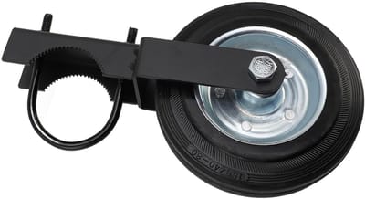 Poortwiel Zwaar - Hekwiel Zwenkwiel - Poorten Bewegen - Massief Rubber Staal - 6 Inch