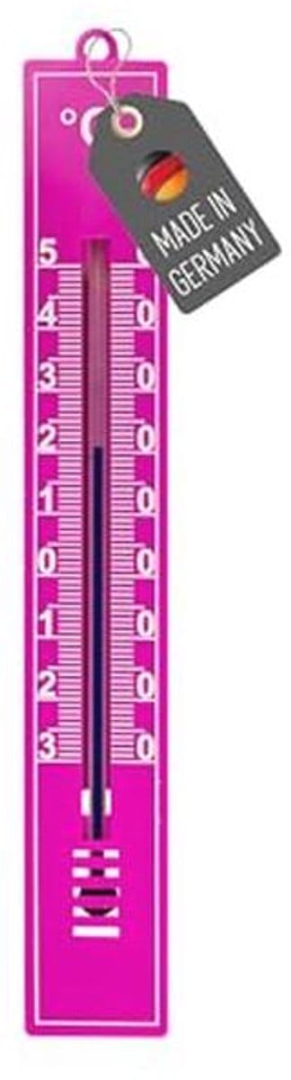 Analoge thermometer voor binnen en buiten - Weerbestendig en nauwkeurig