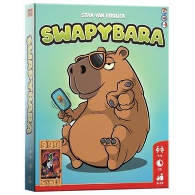999 Games - Swapybara - Kaartspel - veel spel in een compact doosje